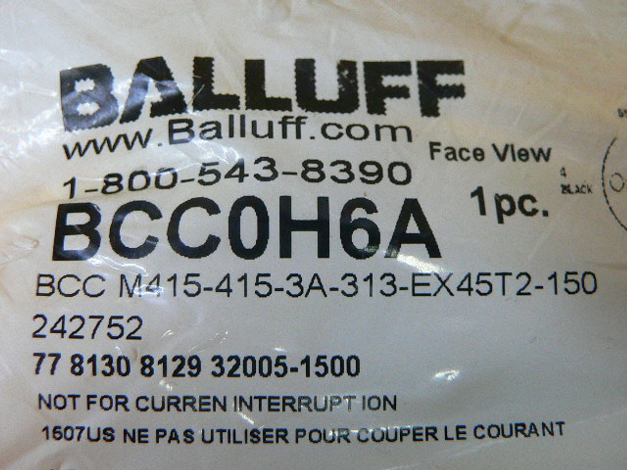 BALLUFF BCC M415-415-3A-313-EX45T2-150, BCC0H6A - Fen Industrial